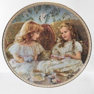 Sandra Kuck Collectors Plate - "Best Friends" - Sugar and Spice